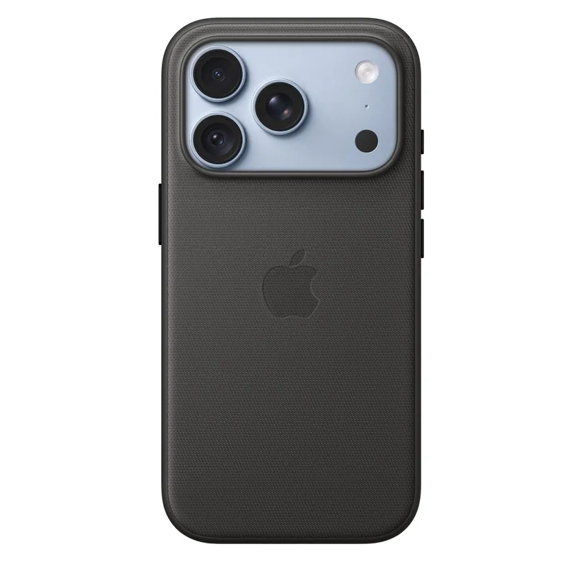 Coque TechWoven avec MagSafe pour iPhone 18 Pro — Noir
