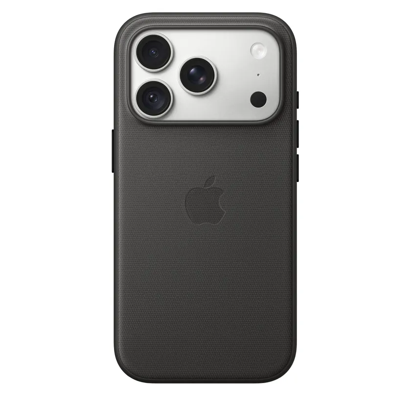 Coque TechWoven avec MagSafe pour iPhone 18 Pro — Noir