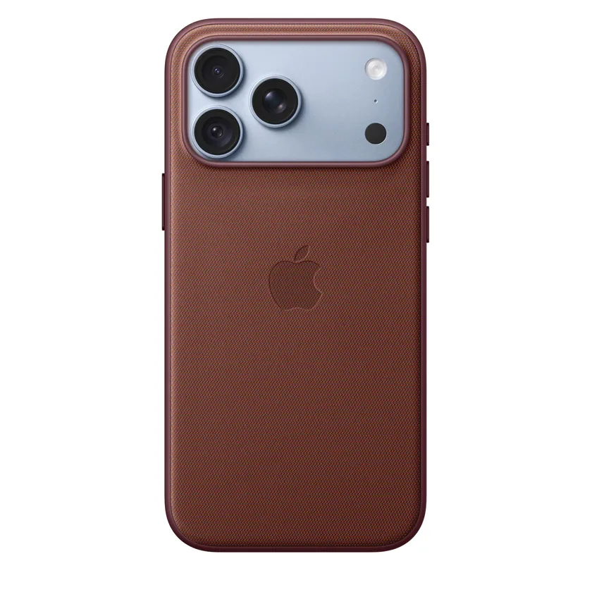 Coque TechWoven avec MagSafe pour iPhone 18 Pro Max — Bordeaux