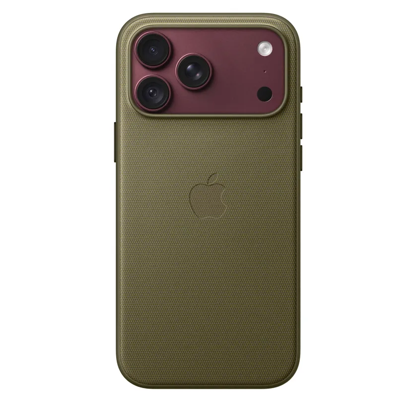 Coque TechWoven avec MagSafe pour iPhone 18 Pro Max — Olive