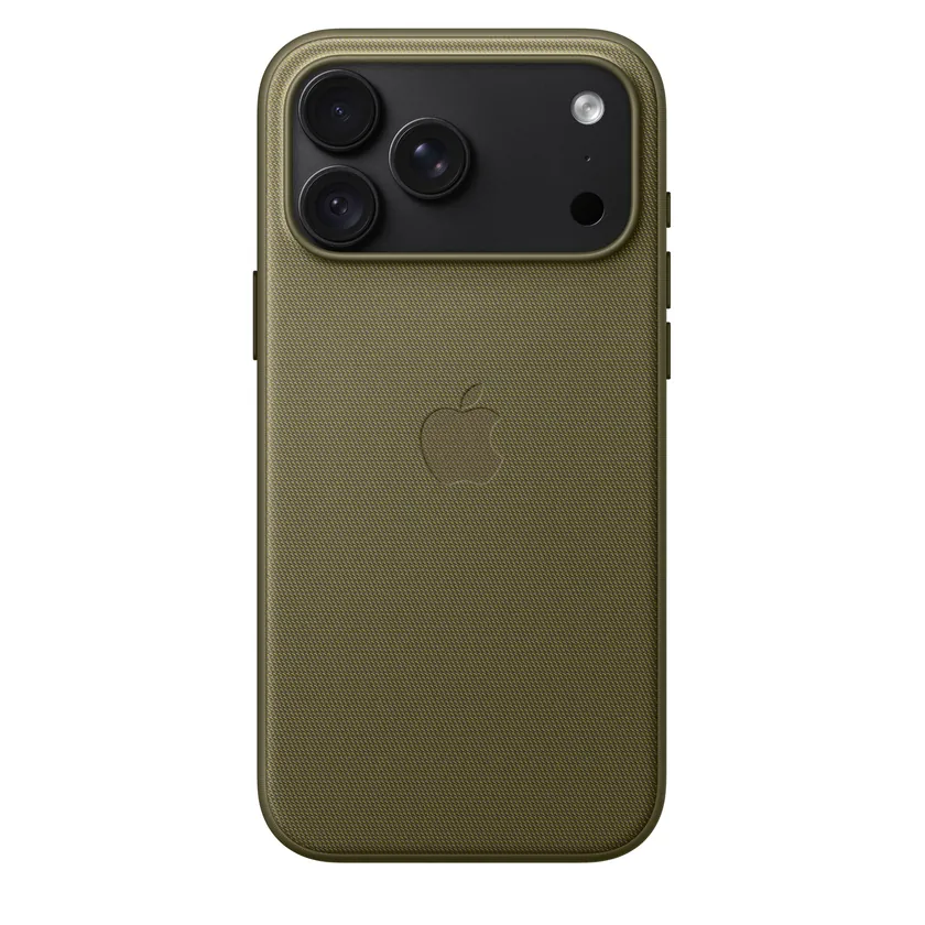 Coque TechWoven avec MagSafe pour iPhone 18 Pro Max — Olive