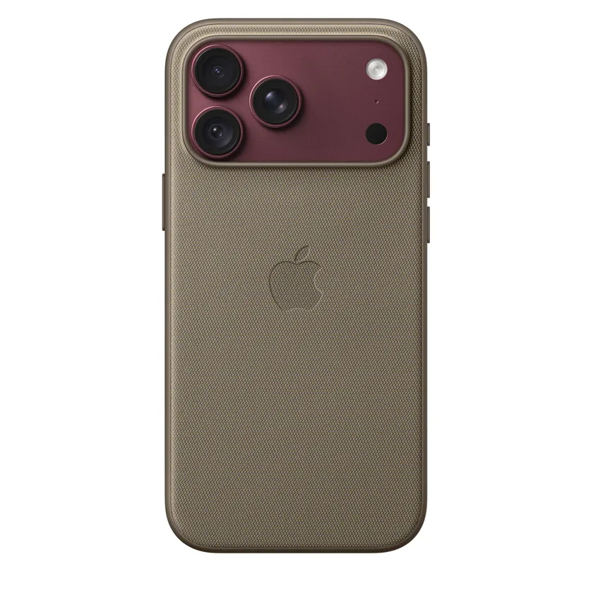 Coque TechWoven avec MagSafe pour iPhone 18 Pro Max — Taupe