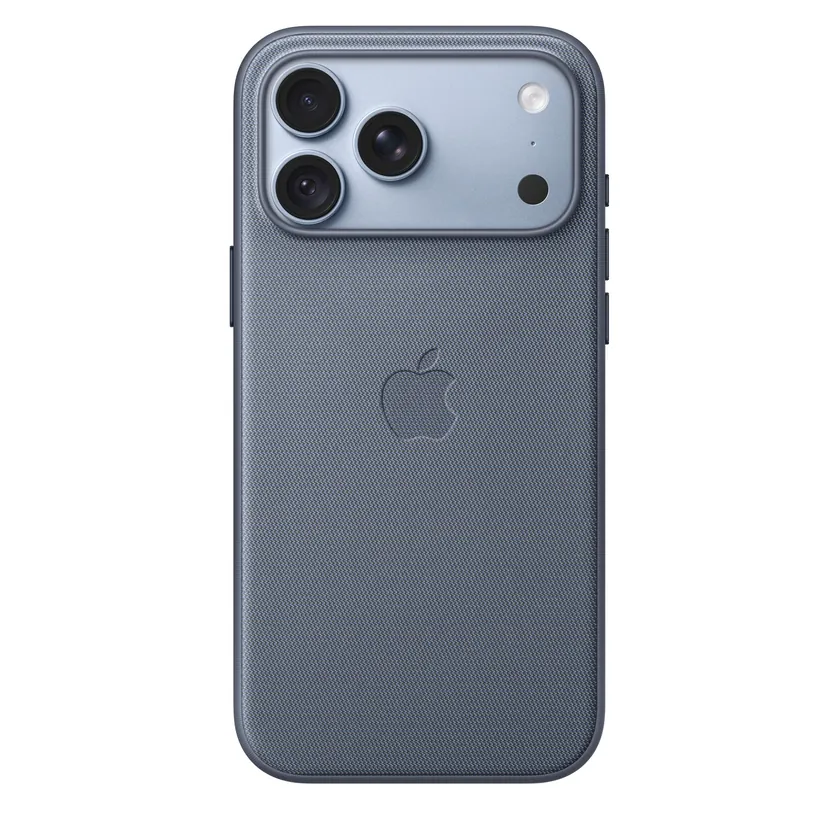 Coque TechWoven avec MagSafe pour iPhone 18 Pro Max — Bleu chambray