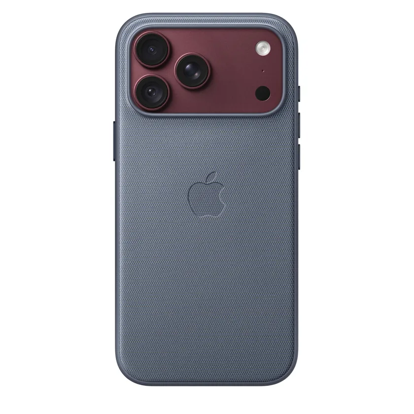 Coque TechWoven avec MagSafe pour iPhone 18 Pro Max — Bleu chambray