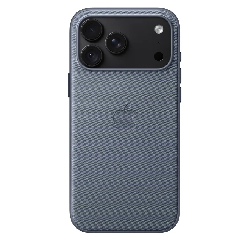 Coque TechWoven avec MagSafe pour iPhone 18 Pro Max — Bleu chambray