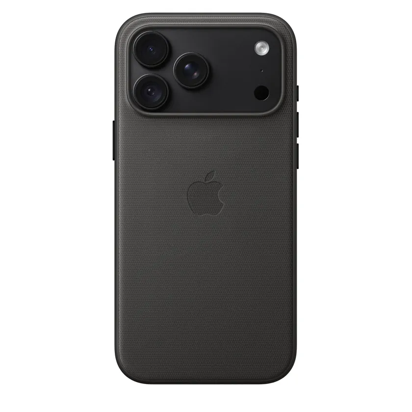Coque TechWoven avec MagSafe pour iPhone 18 Pro Max — Noir