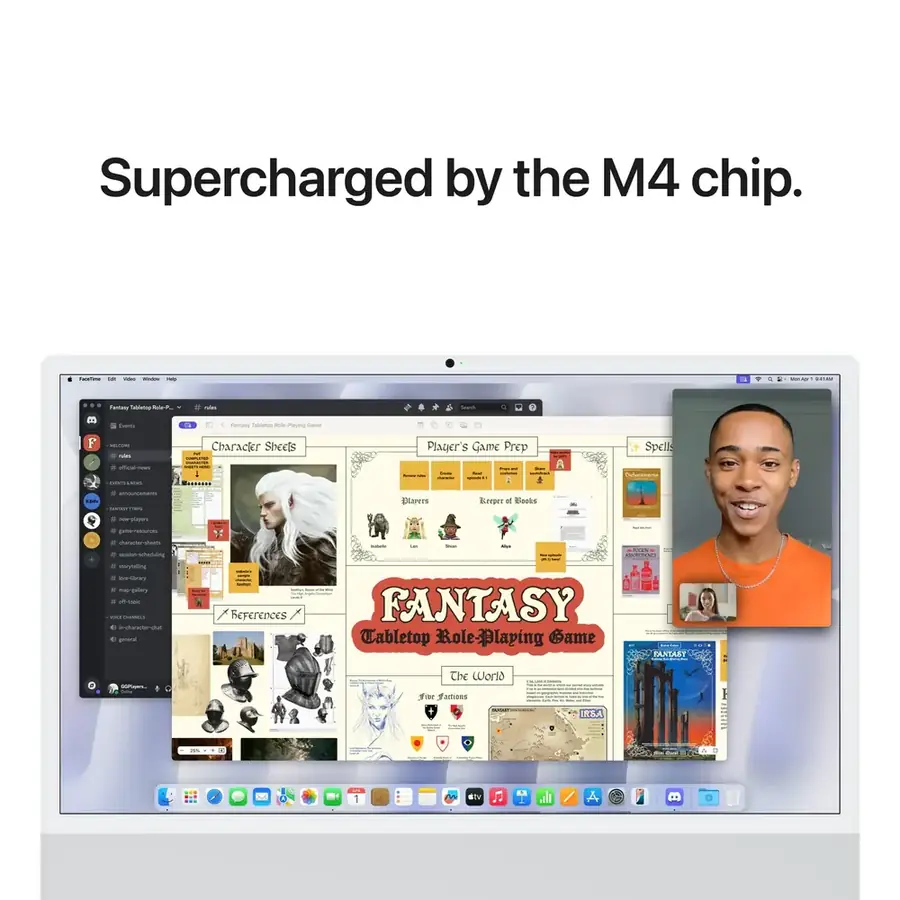 iMac 24 pouces Apple M4 16 Go / 512 Go — Argent