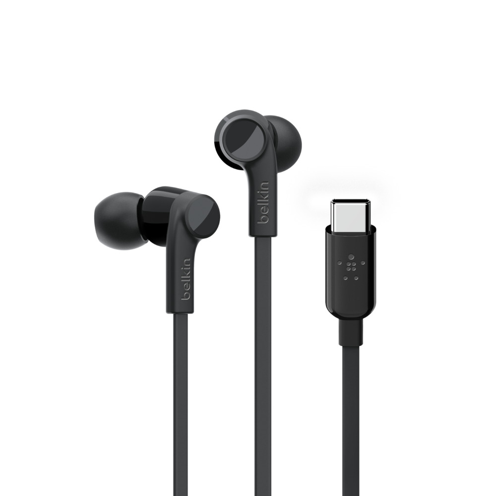 Headphones with USB-C Connector, Black – Bollestore Plus