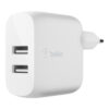 Chargeur secteur 2 ports USB-A (24 W) BOOST↑CHARGE™ avec câble Lightning vers USB-A – Image 4