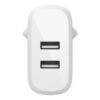 Chargeur secteur 2 ports USB-A (24 W) BOOST↑CHARGE™ avec câble Lightning vers USB-A – Image 2