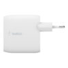 Chargeur secteur 2 ports USB-A (24 W) BOOST↑CHARGE™ avec câble Lightning vers USB-A