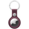 AirTag FineWoven Key Ring Mulberry