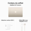 15 inch MacBook Air Apple M3 chip with 8 core CPU and 10 core GPU 8GB Starlight (2024) – Image 4