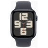 Apple Watch SE GPS 44mm Starlight Aluminium Case with Midnight Sport Loop (2024) – Image 2