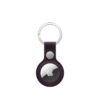 AirTag FineWoven Key Ring Blackberry